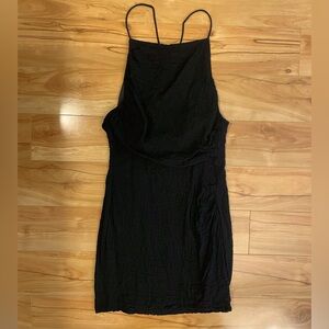 Zara mini black dress